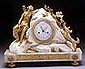 Directoire bronze clock by De Belle